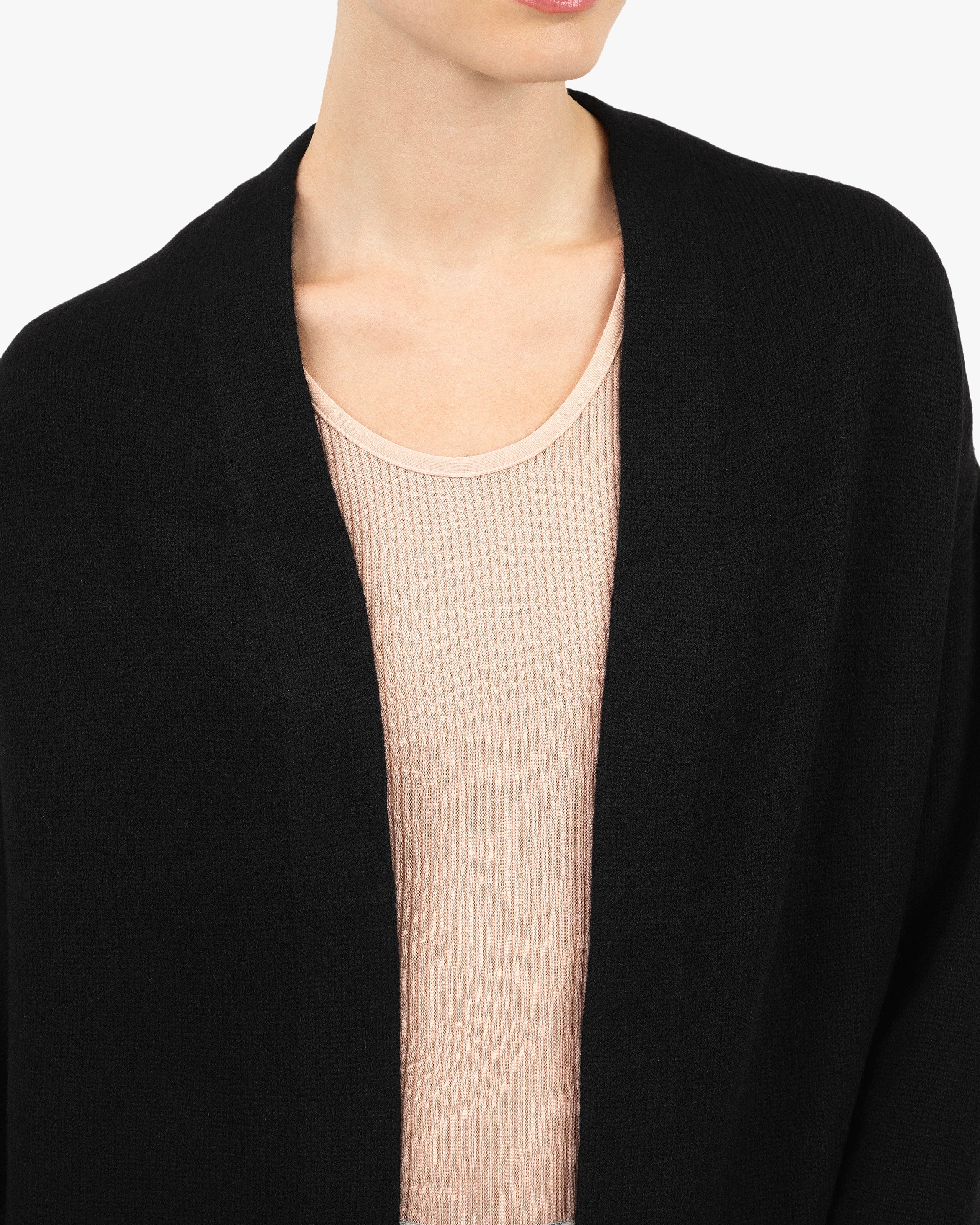Women's Dolomiti Cardigan - Black Cashmere