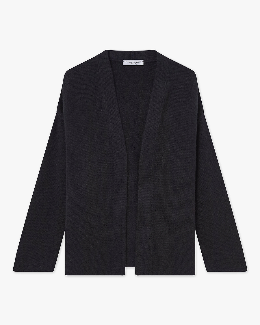 Women's Dolomiti Cardigan - Black Cashmere