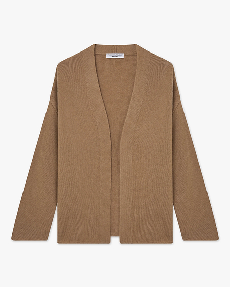 Women's Dolomiti Cardigan - Camel Cashmere