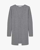 Soffio Cardigan - Mittelgrau