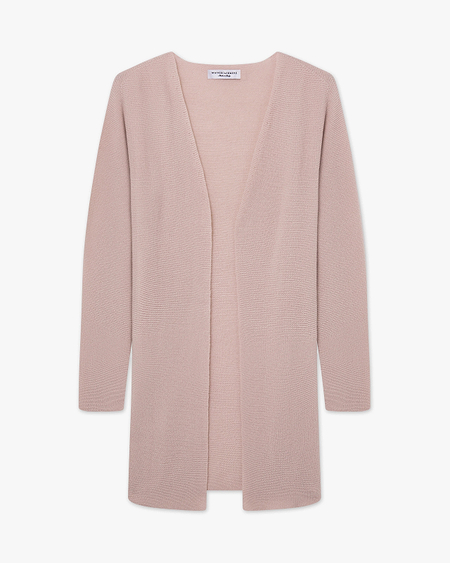 Soffio Cardigan - Rose Cashmere