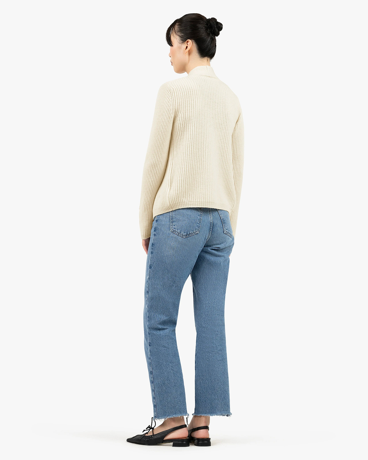 Sorapis Cardigan - White Cashmere