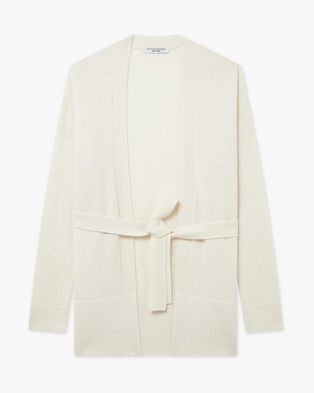 Women's Velia Cardigan - White Cashmere