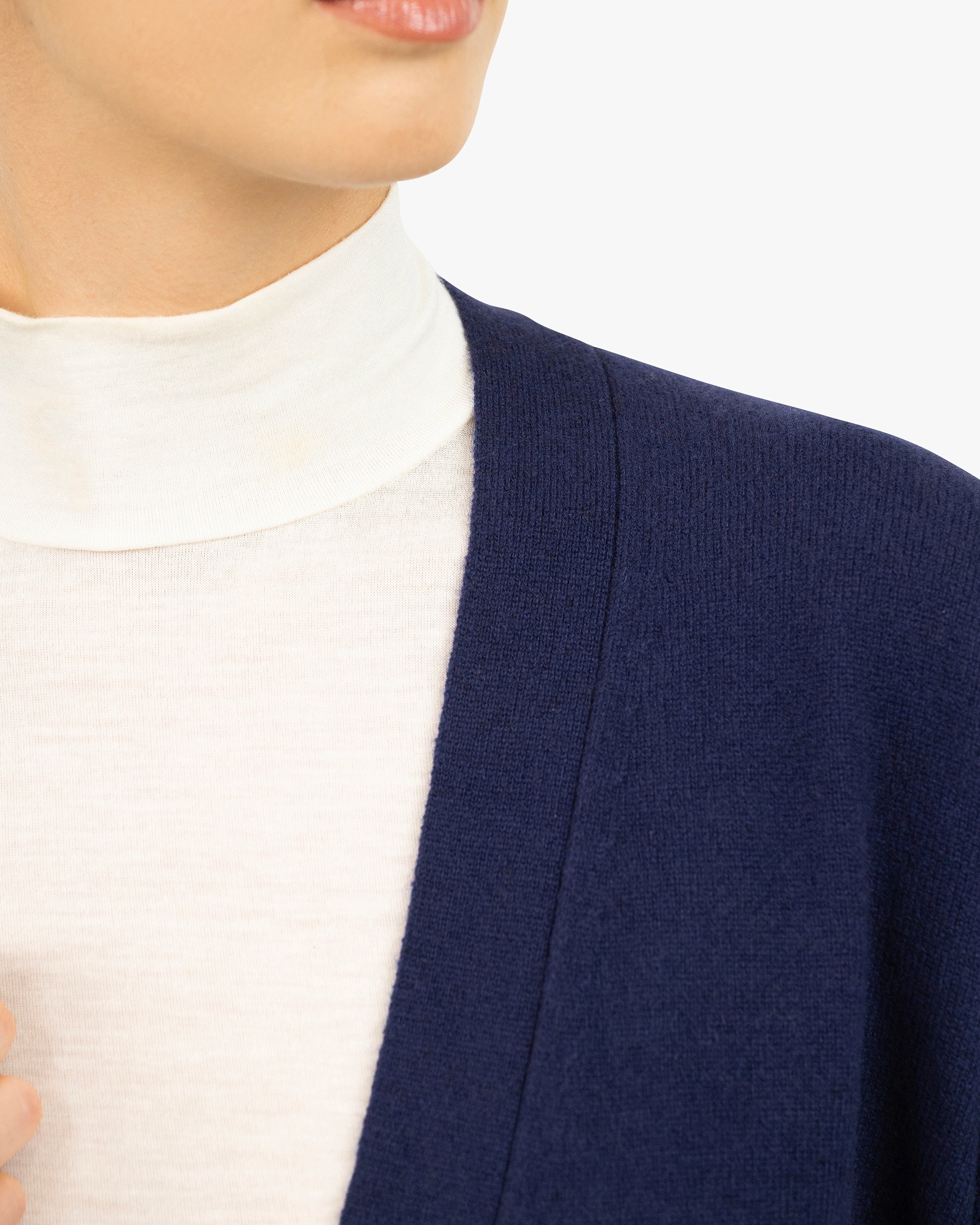 Women's Velia Cardigan - Blue Cashmere