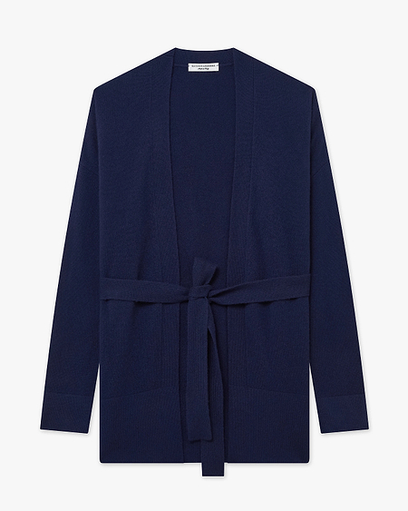 Women's Velia Cardigan - Blue Cashmere