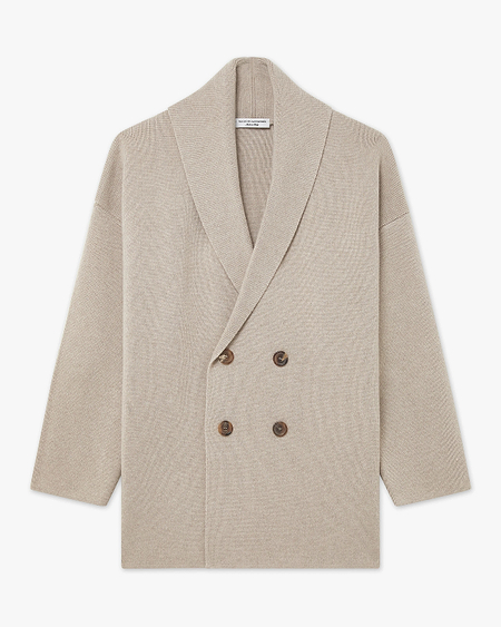 Women's Rialto Coat Cardigan - Beige Cashmere