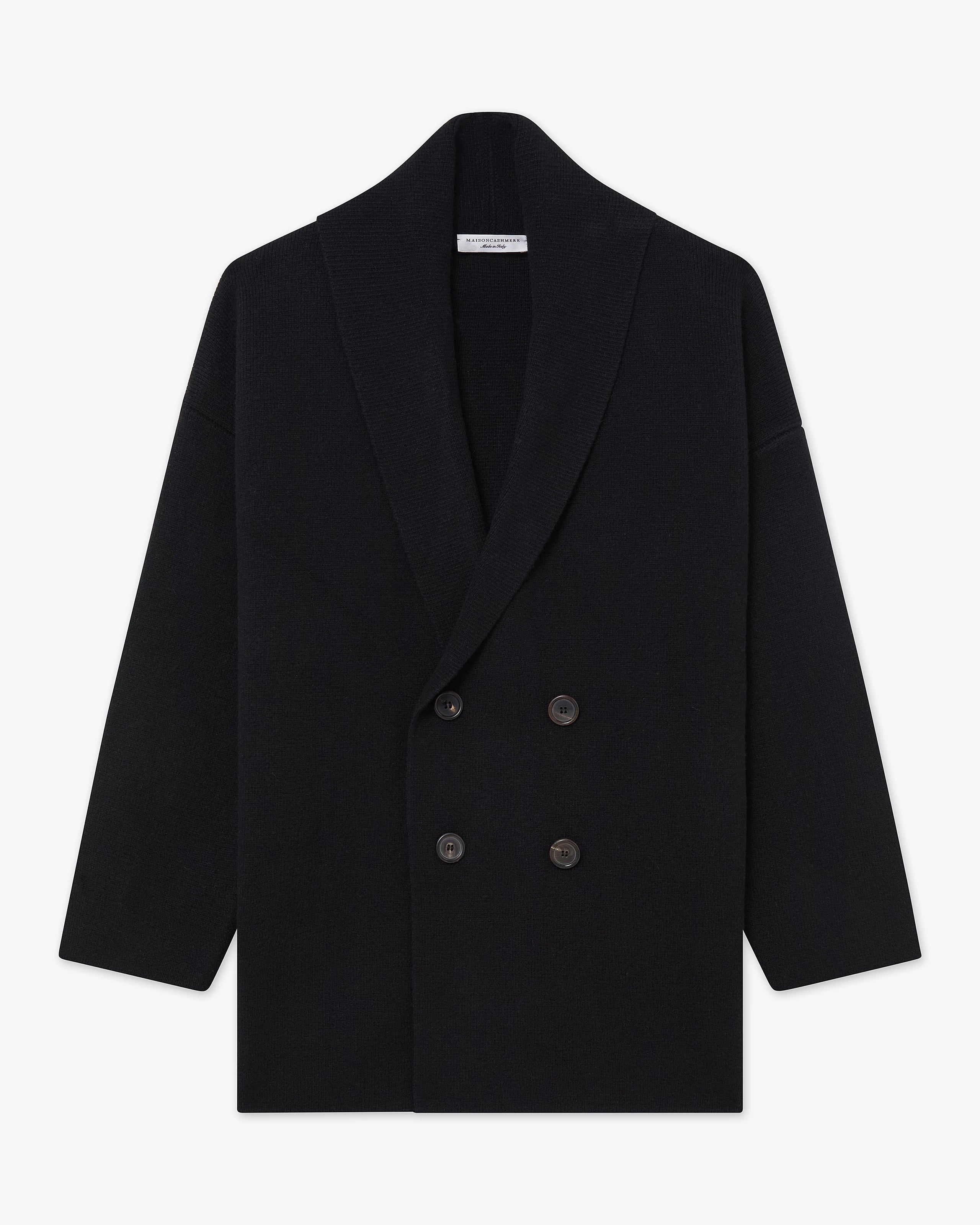 Women's Rialto Coat Cardigan - Black Cashmere