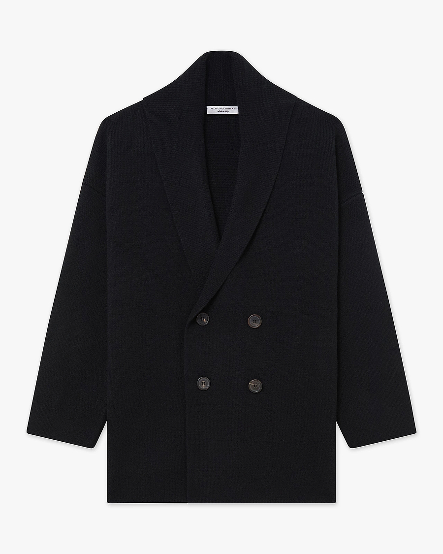 Women's Rialto Coat Cardigan - Black Cashmere