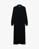 Stresa Lange Cardigan - Schwarz