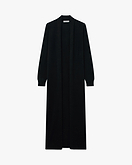 Stresa Lange Cardigan - Schwarz