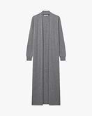 Stresa Lange Cardigan - Grau