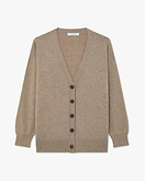 Velia Maxi Cardigan - Taupe