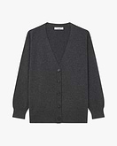 Velia Maxi Cardigan - Charcoal