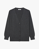 Velia Maxi Cardigan - Charcoal