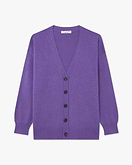 Velia Maxi Cardigan - Purple