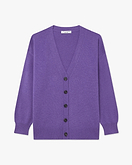 Velia Maxi Cardigan - Purple