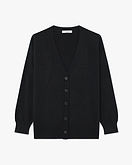 Velia Maxi Cardigan - Black