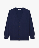 Velia Maxi Cardigan - Blue