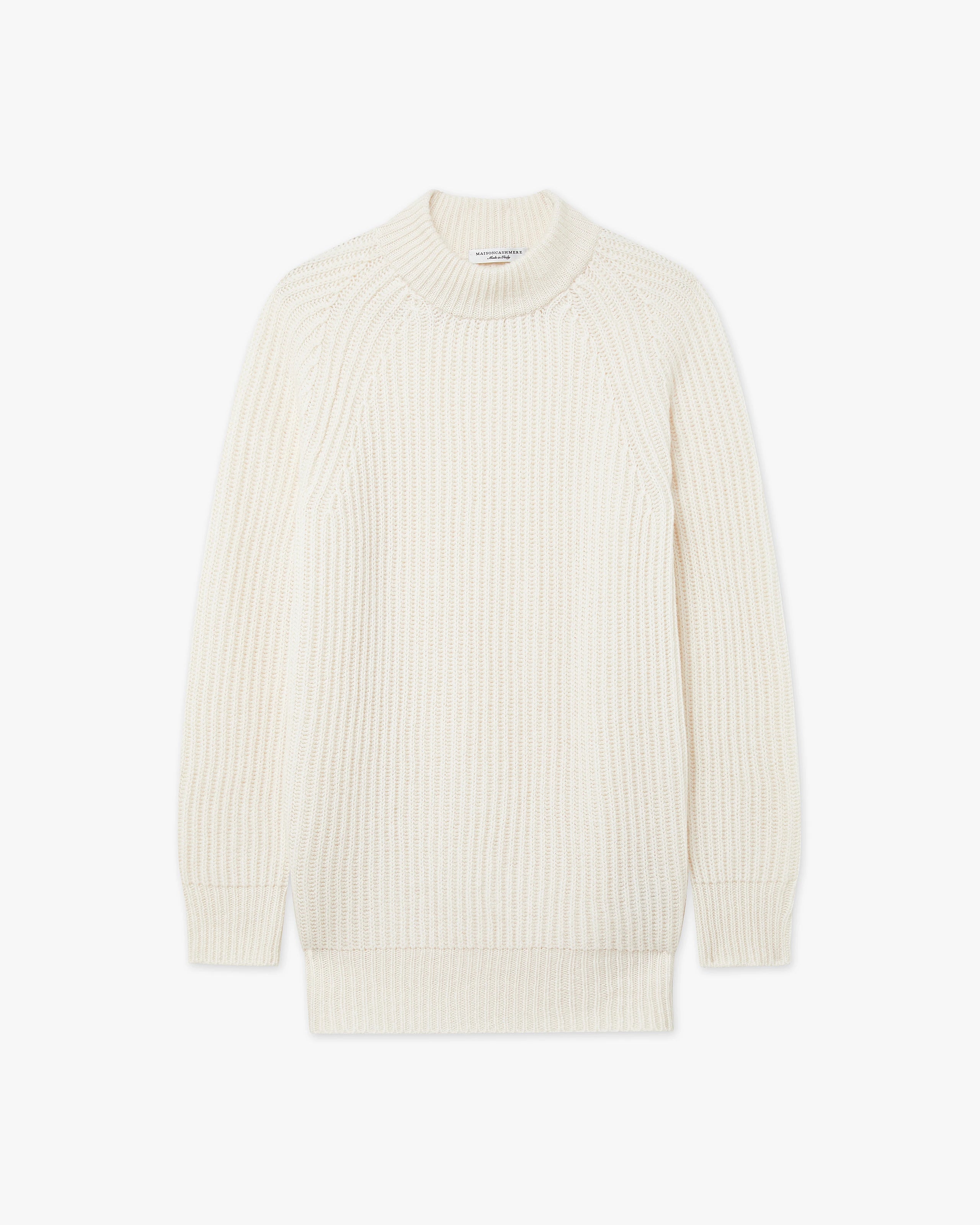 Women's Celerina Crew Neck Sweater - White Cashmere