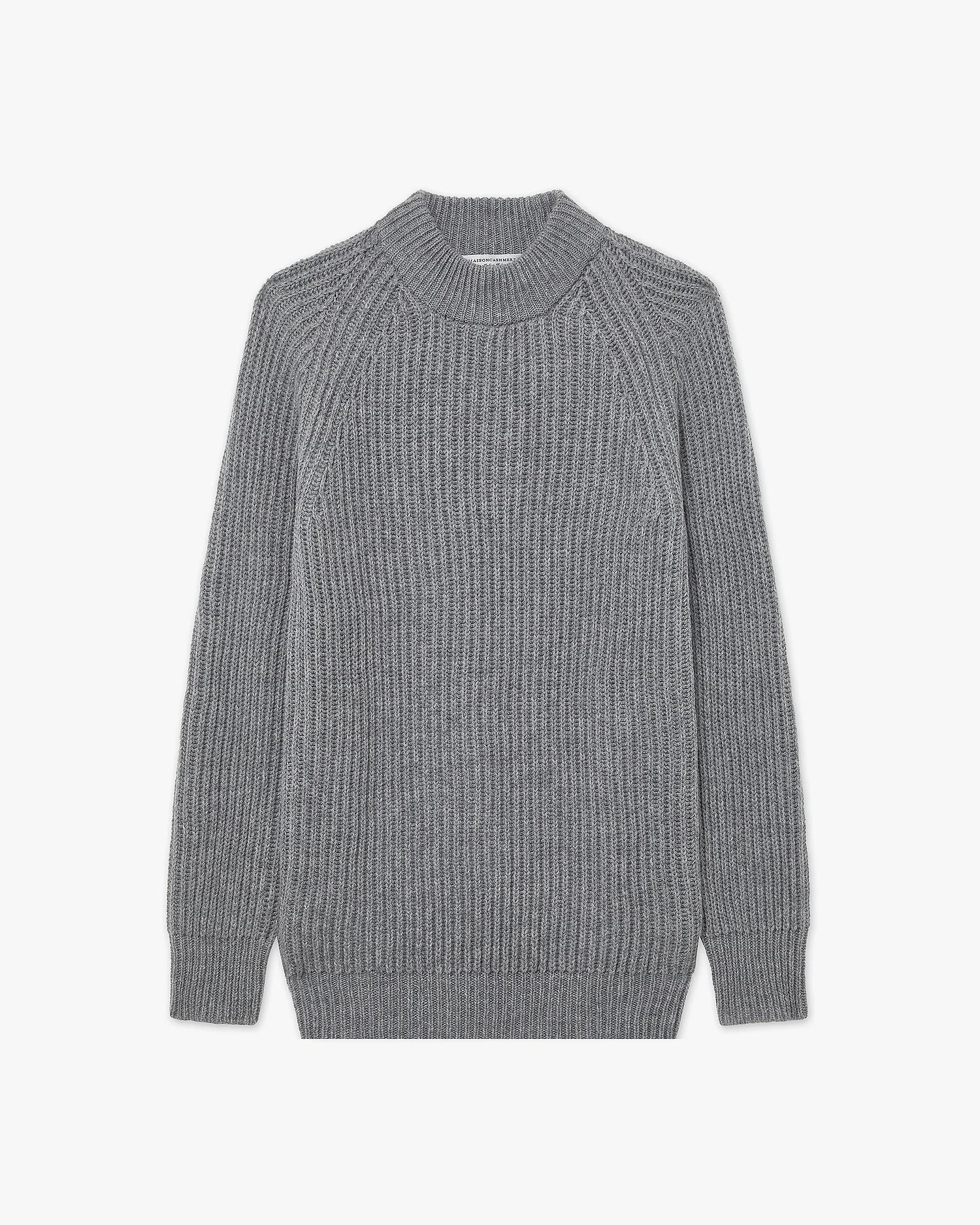 Women's Celerina Crew Neck Sweater - Medium Grey Cashmere