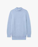 Celerina Rundhalspullover Damen - Hellblau