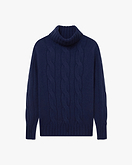 Pull Col Roulé Celerina Femme - Bleu