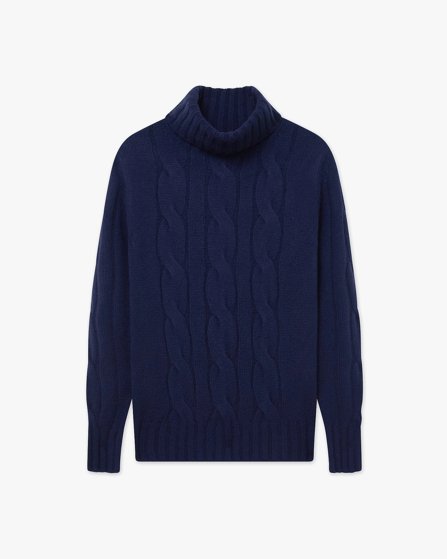 Women's Celerina Turtleneck Sweater - Blue Cashmere