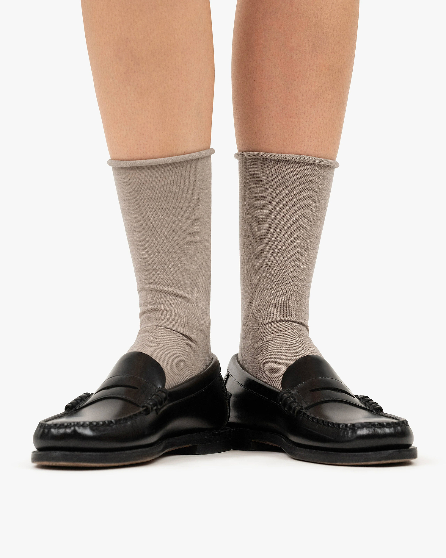 Desire Socks - Beige Cashmere / Seta