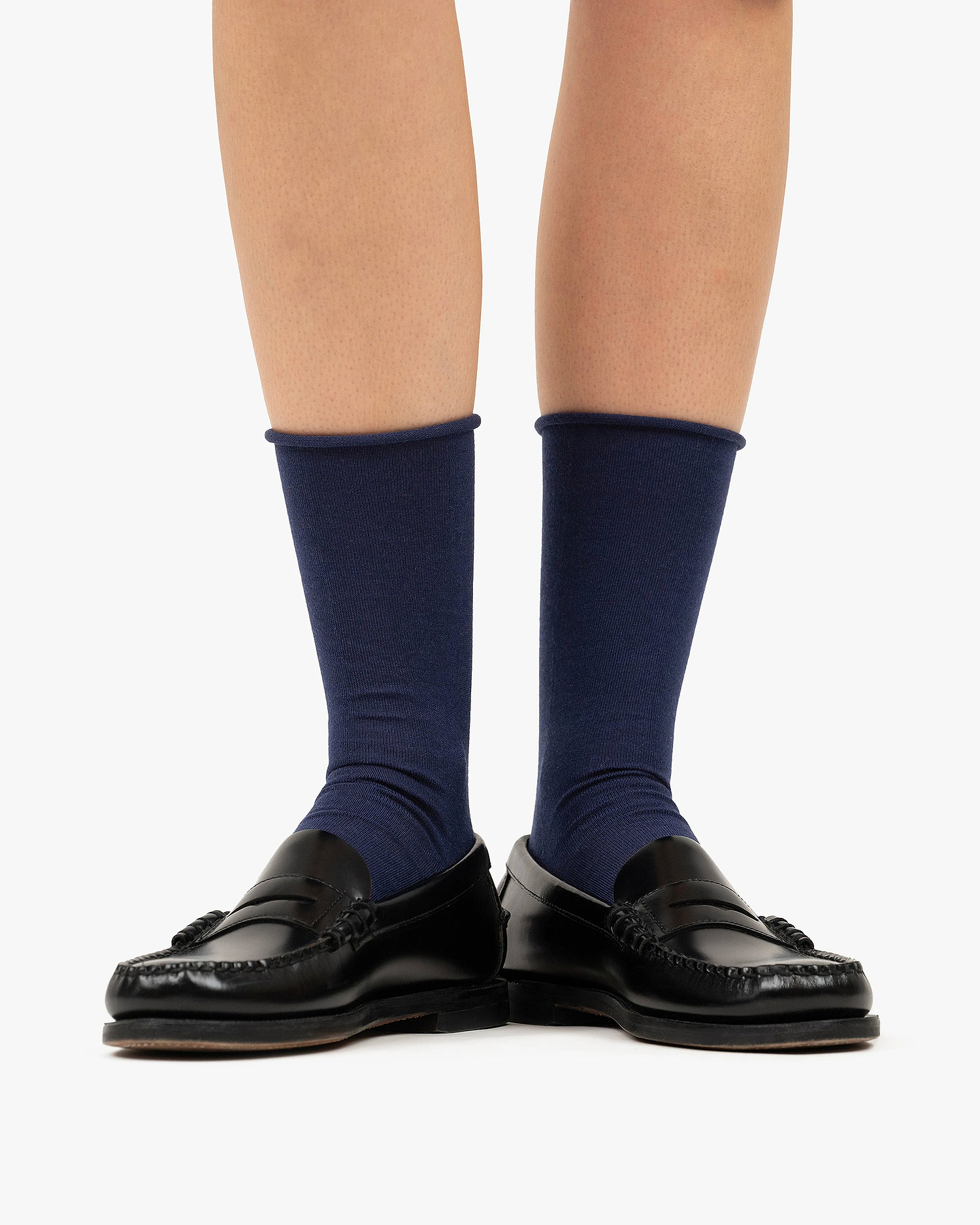 Desire Socks - Blue Cashmere / Seta