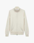 Cardigan Zip Salò Donna - Bianco