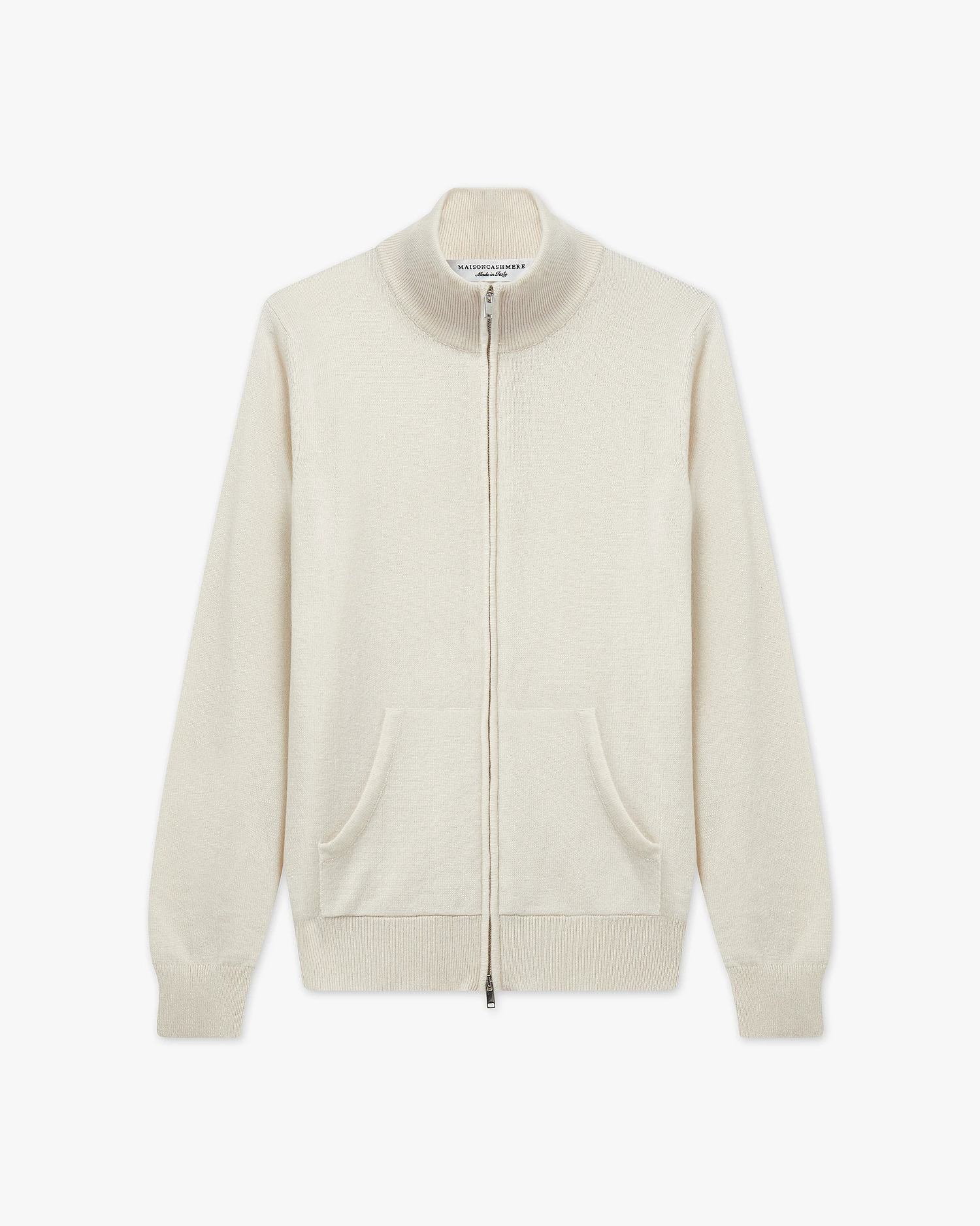 Women's Salò Zip Cardigan - White Cashmere