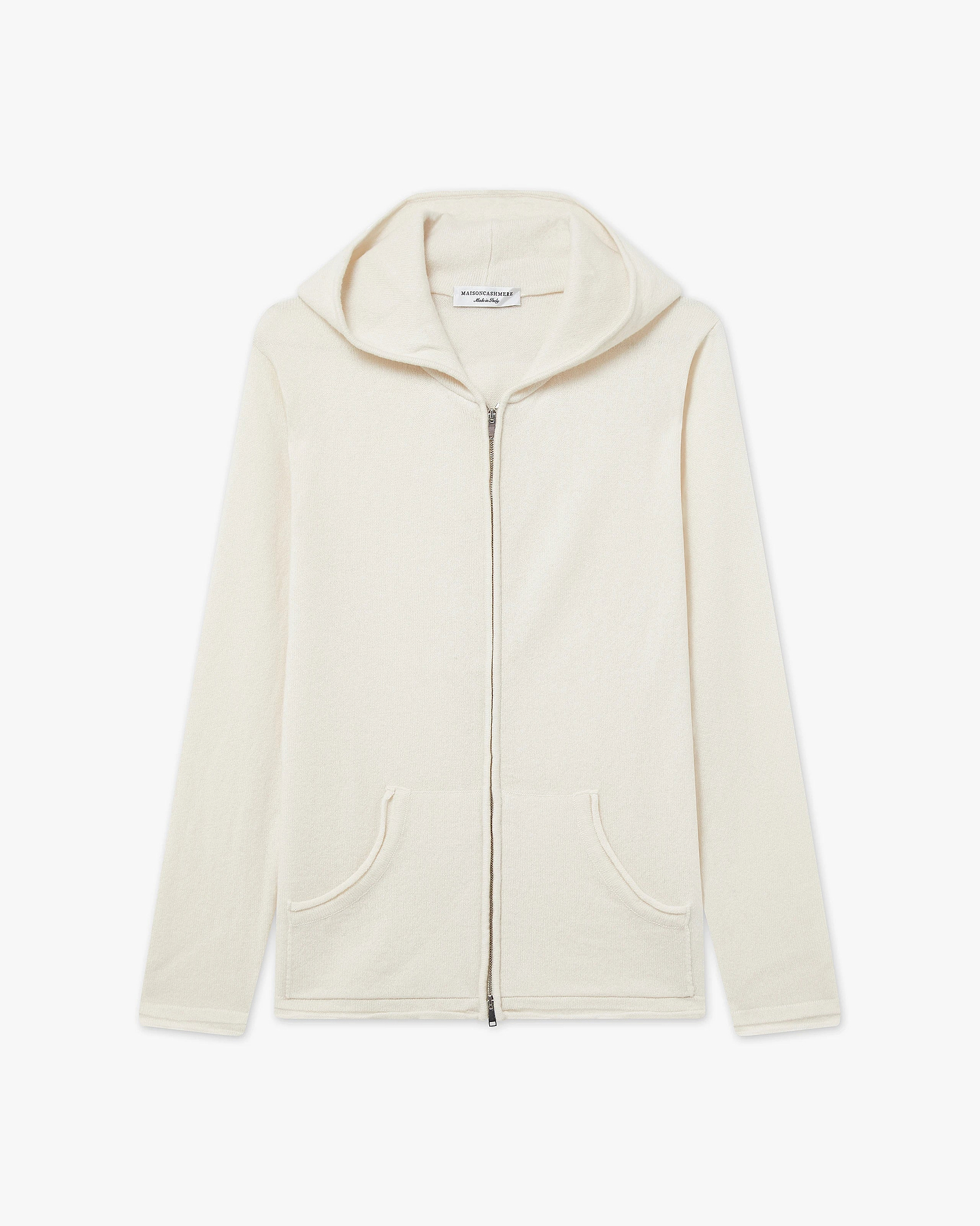 Women's Salò Zip Hoodie - White Cashmere