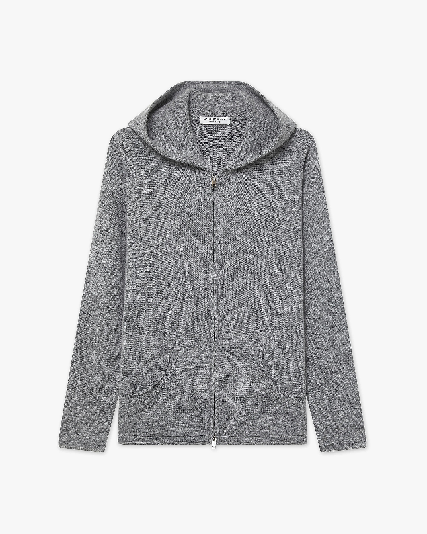 Women's Salò Zip Hoodie - Medium Grey Cashmere
