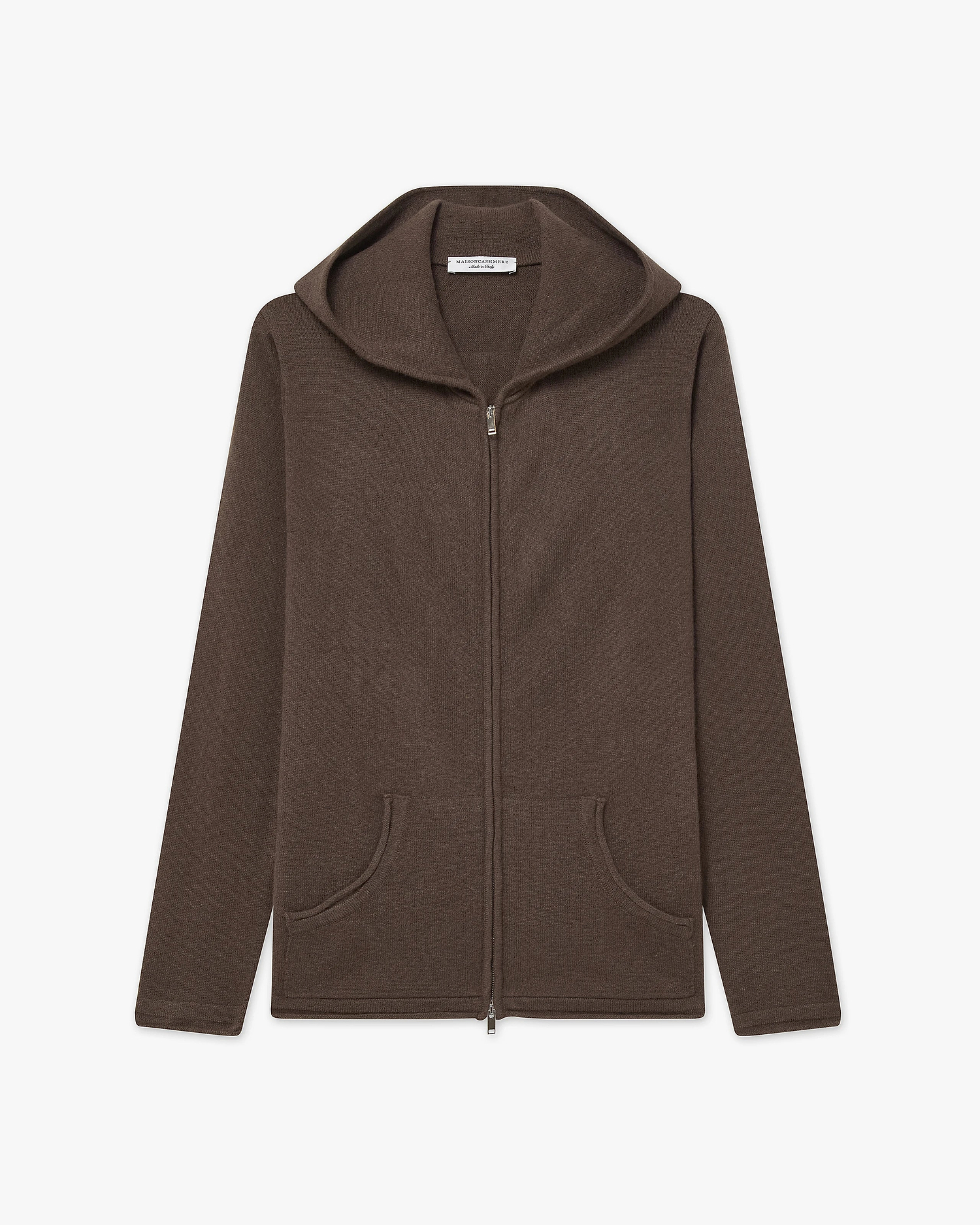 Women's Salò Zip Hoodie - Brown Cashmere