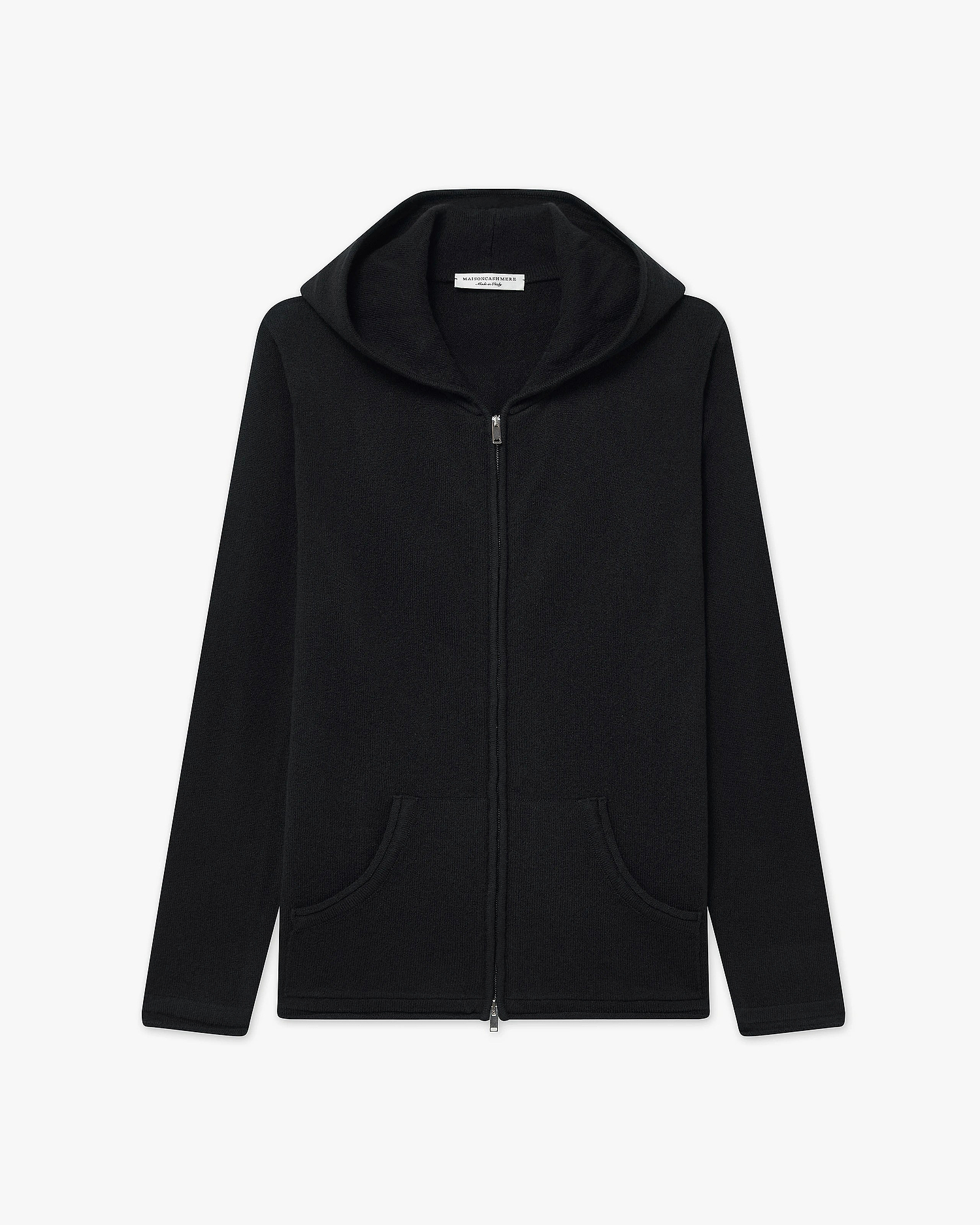 Women's Salò Zip Hoodie - Black Cashmere