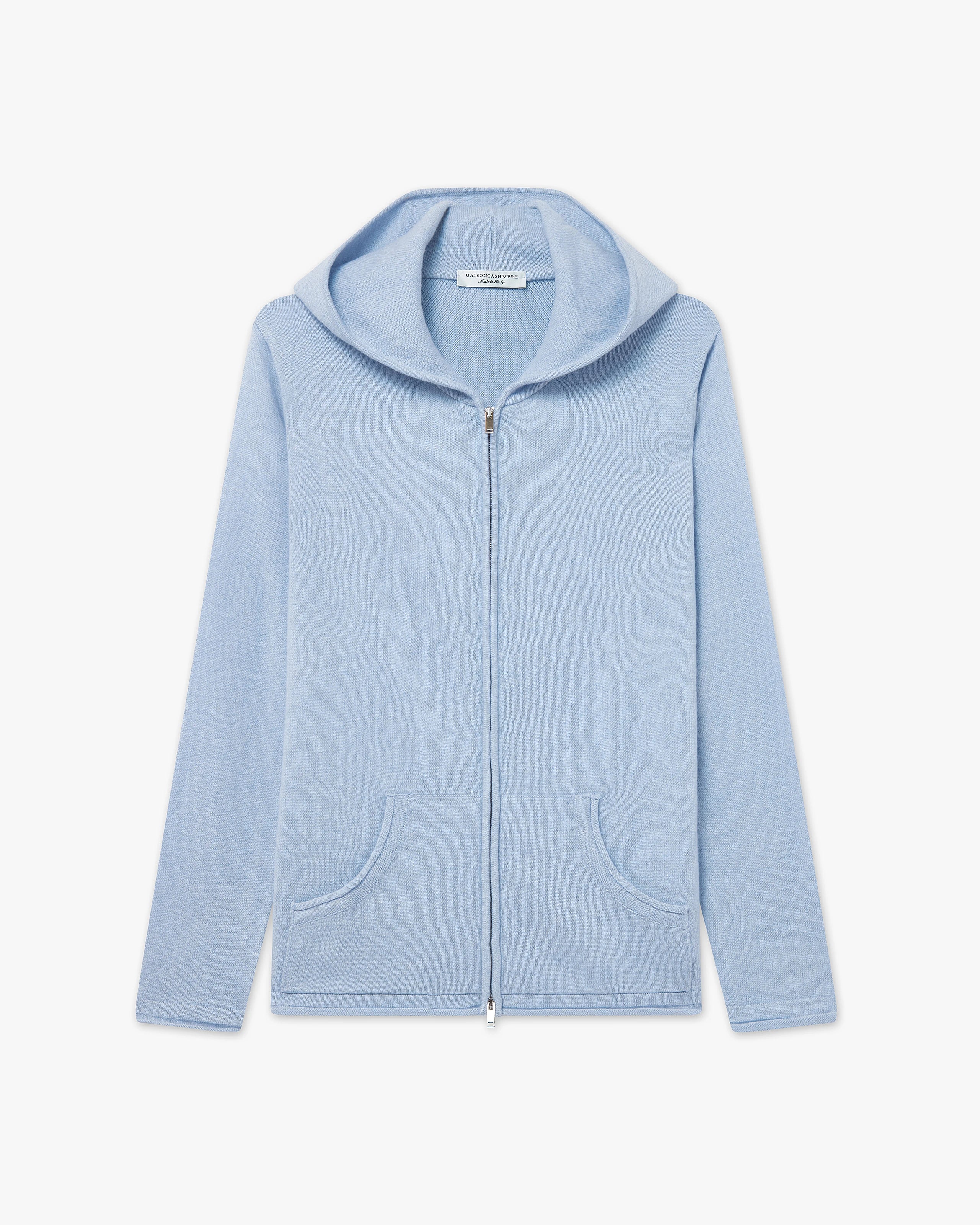Women's Salò Zip Hoodie - Light Blue Cashmere