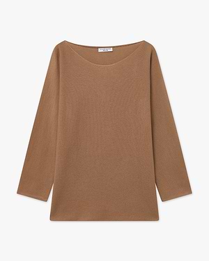 Chaillot U-Boot-Pullover - Camel