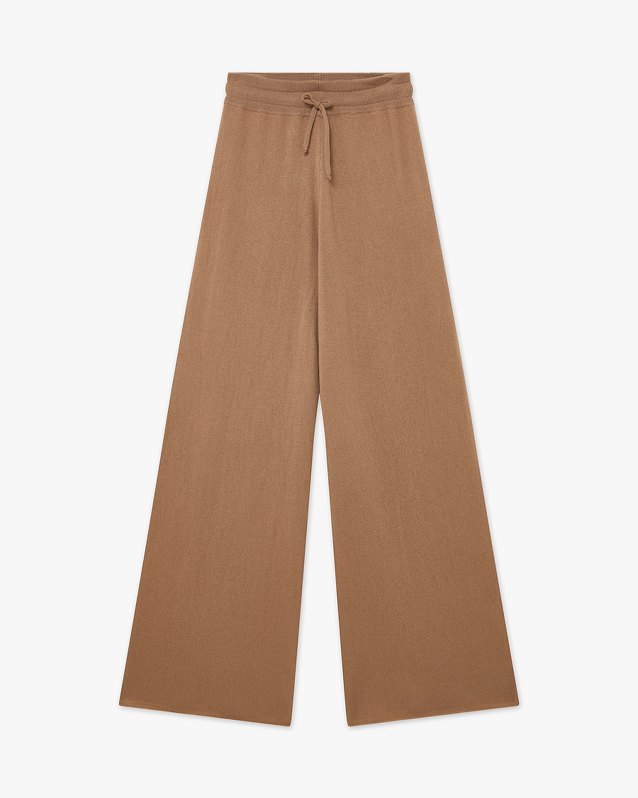 Women's Chaillot Sweatpants - Camel Cashmere