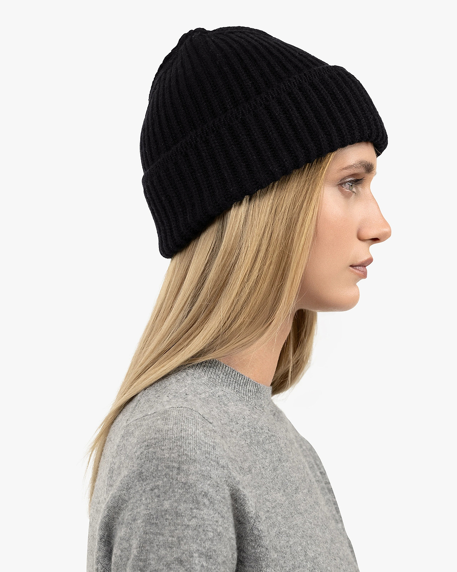 Women's Cortina Hat - Black Cashmere