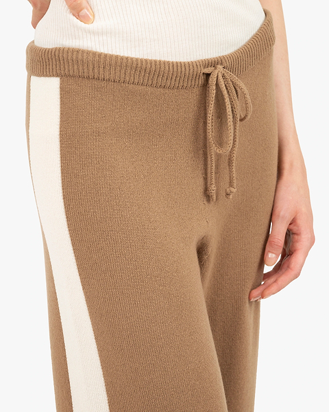 Women's Cortona Sweatpants - Camel Cashmere