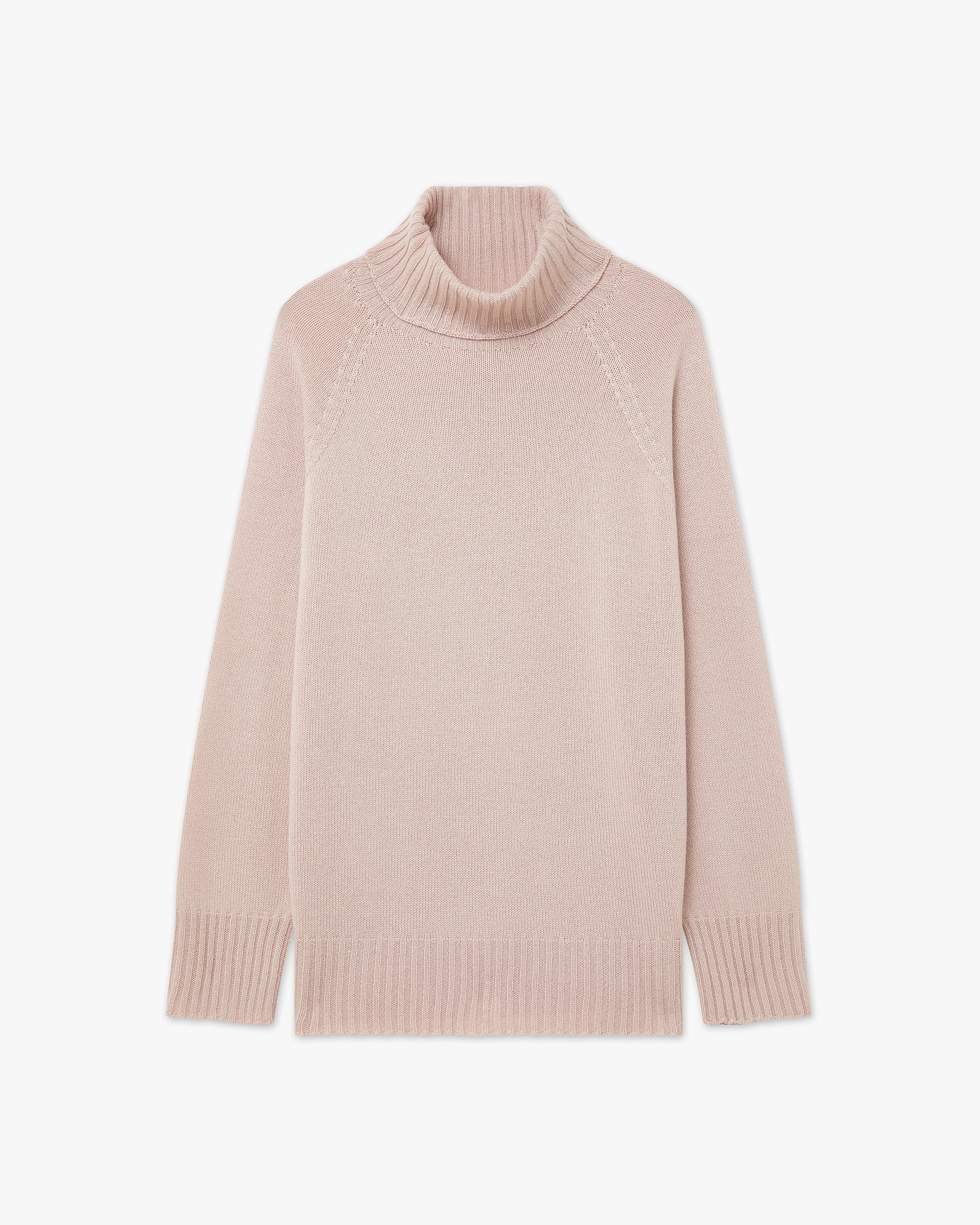 Women's Cortona Turtleneck Sweater - Rose Cashmere