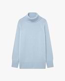 Cortona Rollkragenpullover Damen - Hellblau