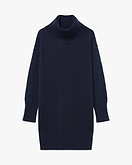 Dalmar Rollkragenpullover Damen - Blau