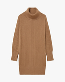 Dalmar Rollkragenpullover Damen - Camel