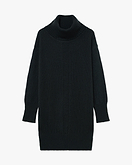 Dalmar Rollkragenpullover Damen - Schwarz