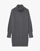 Dalmar Rollkragenpullover Damen - Mittelgrau