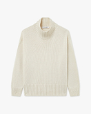 Dolomiti Mock Neck Pullover - Weiß