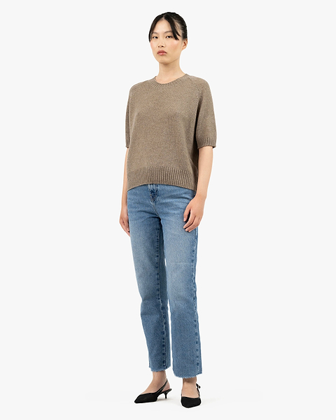 Women's Dolomiti Tee - Taupe Cashmere