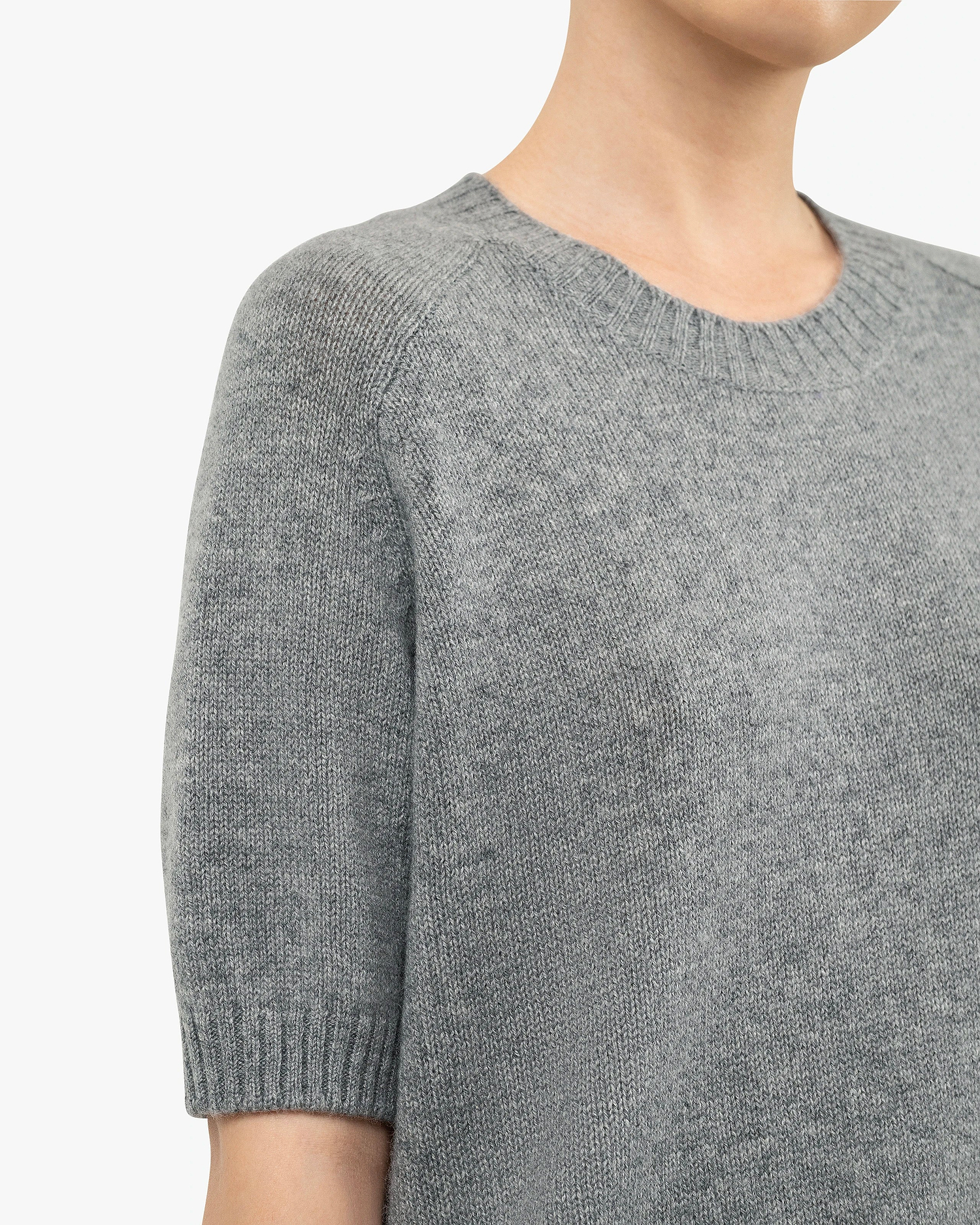 Women's Dolomiti Tee - Medium Grey Cashmere