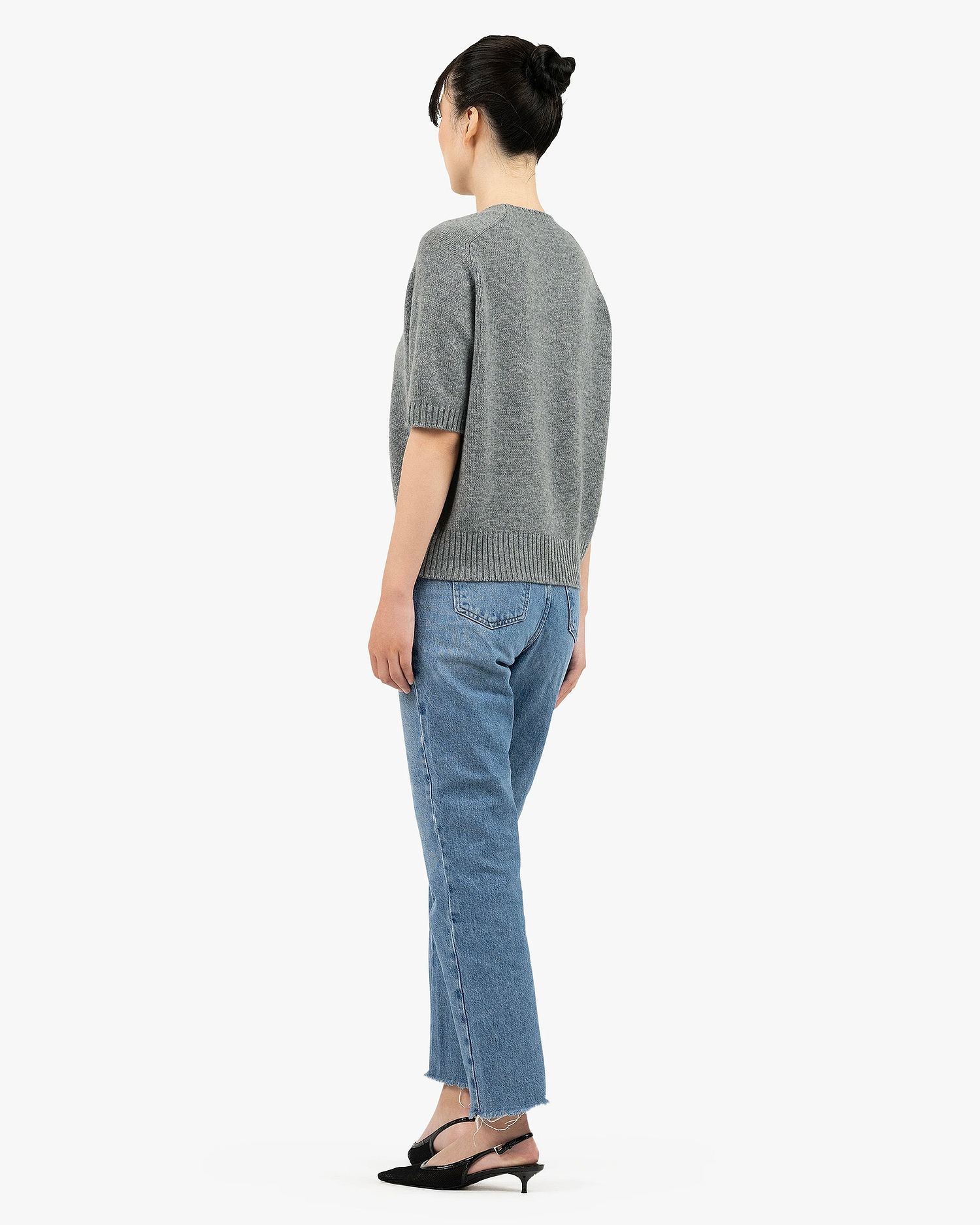 Women's Dolomiti Tee - Medium Grey Cashmere